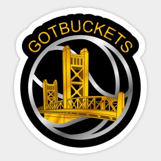 Gotbuckets Sacramento Sticker